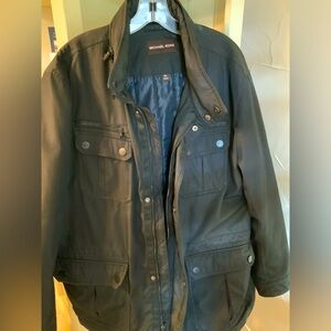 Men’s Michael Kors Coat/Jacket XL with Zippered Hood in Collar
